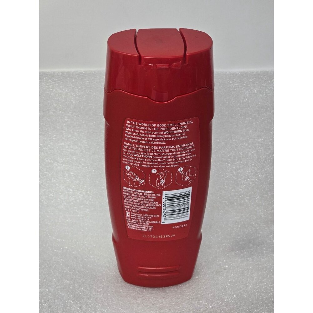 Old Spice Wolfthorn Body Wash 16 Fl Oz 473ml For Men Wild Collection - Picture 2 of 2